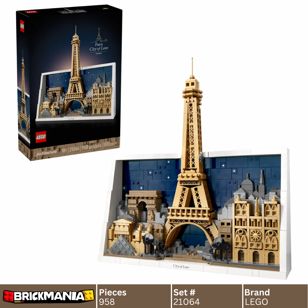 LEGO 21064 Architecture Paris – City of Love | 958 PCS