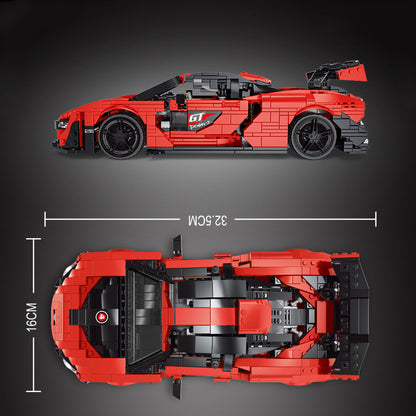 Mould King 10007S Creative Senna GTR Sports Building Toy Set | 1372 PCS