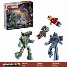 LEGO 76320 Marvel Iron Man & War Machine vs. Hammer Drones | 204 PCS
