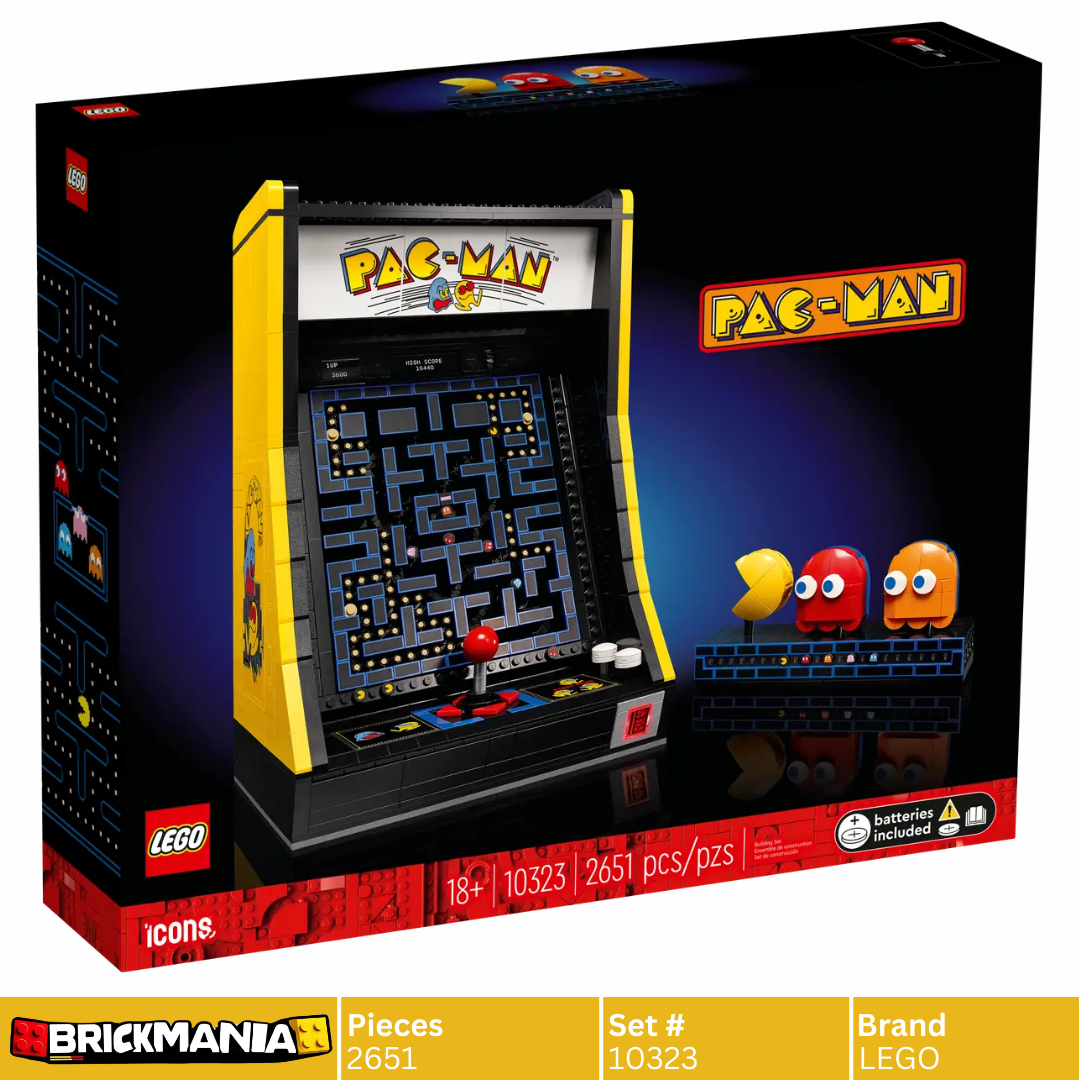 LEGO 10323 Icons PAC-MAN Arcade | 2651 PCS