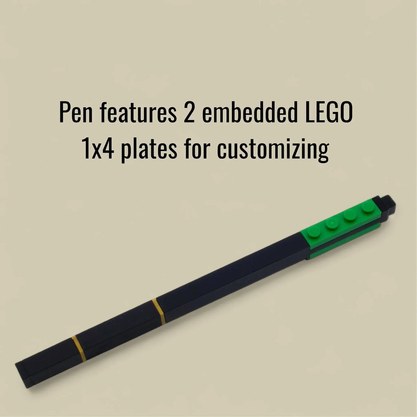 LEGO 53701 Stationery Pen Pal Gel Pen & Building Toy Botanical, Lavender
