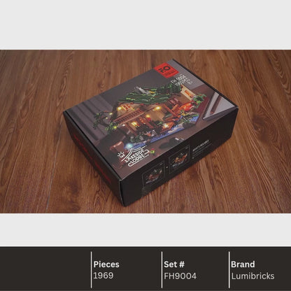 Lumibricks FH9004 Lakeside Lodge Building Toy Set | 1969 PCS