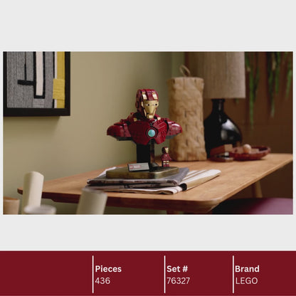 LEGO 76327 Marvel Iron Man MK4 Bust | 436 PCS