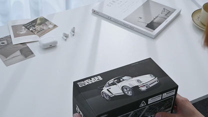Happy Build PB8816 Porsche 930 turbo Building Toy Set | 343 PCS | Buildable Car with Display Container