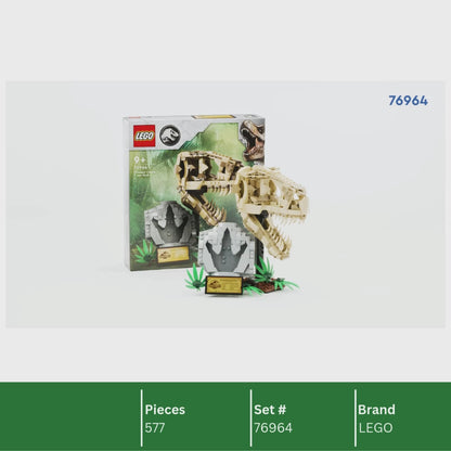 LEGO 76964 Dinosaur Fossils: T. rex Skull | 577 PCS