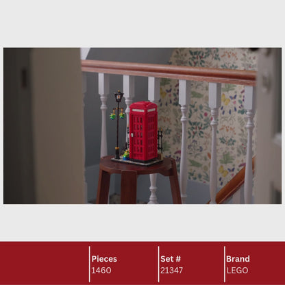 LEGO 21347 Red London Telephone Box | 1460 PCS