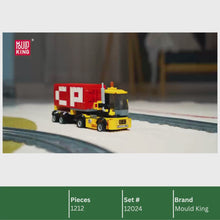 Mould King 12024 Train 4-4-0 Steam Locomotive Building Toy Set | 1212 PCS