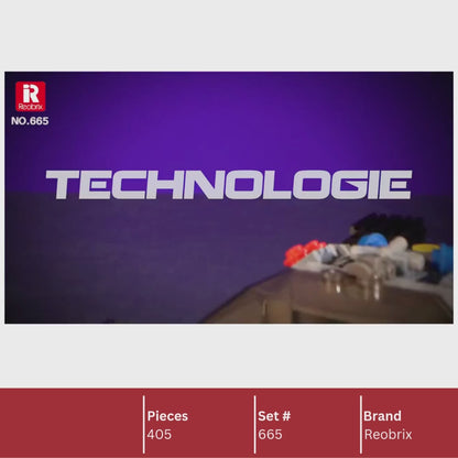 Reobrix 665 Future DMC Building Toy Set | 405 PCS