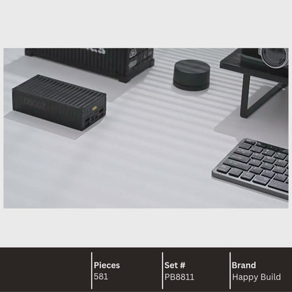 Happy Build PB8811 Mercedes-Benz G63 Building Toy Set | 581 PCS | Buildable Car with Display Container