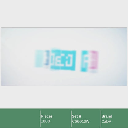 CaDA C66013W Tree House Library Building Toy Set | 1808 PCS