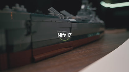 Nifeliz NF10280A North Battleship Building Set | 1701 PCS