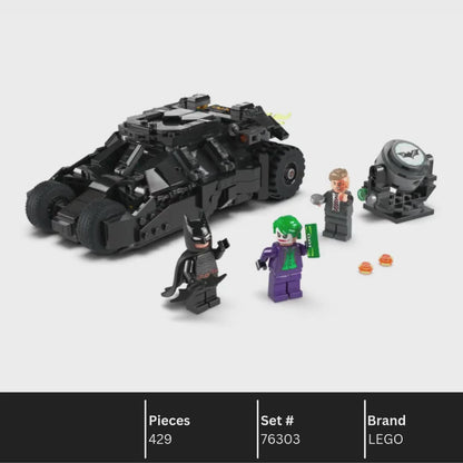 LEGO 76303 Batman™ Tumbler vs. Two-Face™ & The Joker™ | 429 PCS