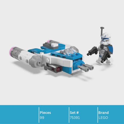 LEGO 75391 Star Wars Captain Rex™ Y-Wing™ Microfighter | 99 PCS