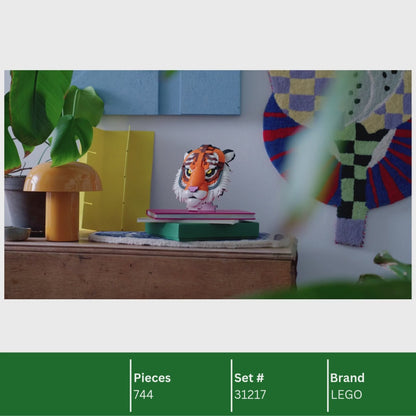 LEGO 31217 Art The Fauna Collection - Tiger | 744 PCS