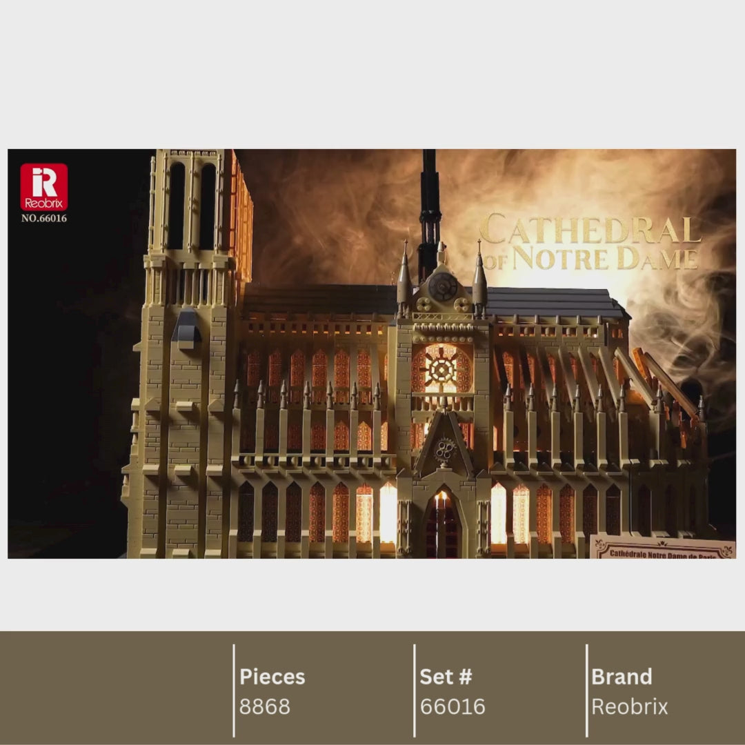 Reobrix 66016 Notre Dame de Paris Building Toy Set | 8868 PCS