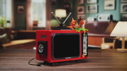 GULY 60518 Retro TV Building Set | 1718 PCS