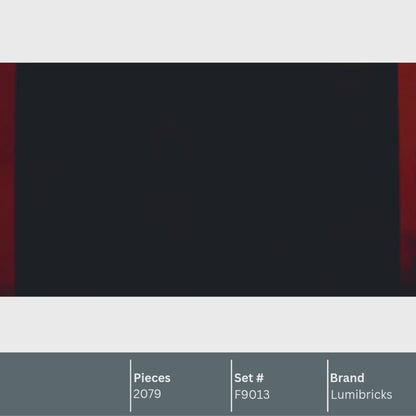 Lumibricks F9013 A-Frame cabin Building Toy Set | 2079 PCS