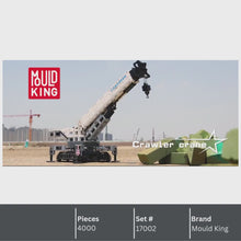 Mould King 17002 Crawler Crane 11200 Building Toy Set | 4000 PCS