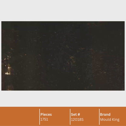 Mould King 12018S Train USA EMD F7 WP Diesel Locomotive Building Toy Set | 1751 PCS