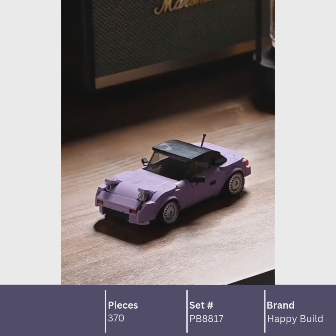 Happy Build PB8817 Mazda MX-5 Building Toy Set | 370 PCS