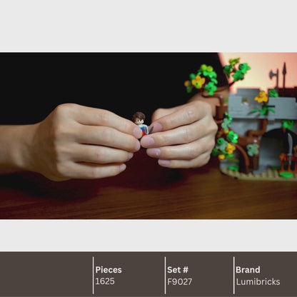 Lumibricks F9027 Medieval Watchtower Building Toy Set | 1625 PCS