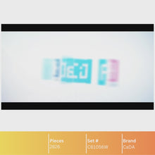 CaDA C61056W Goliath Bulldozer Building Toy Set | 2826 PCS