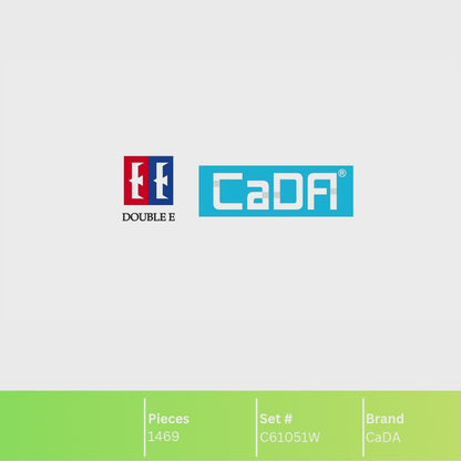 CaDA C61051W Telehandler Building Toy Set | 1469 PCS