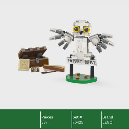 LEGO 76425 Hedwig™ at 4 Privet Drive | 337 PCS