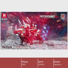 Reobrix 33003 Triceratops Transformers 3 in 1 Building Toy Set | 930 PCS