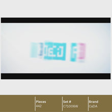 CaDA C71006W Combination Safe Building Toy Set | 442 PCS