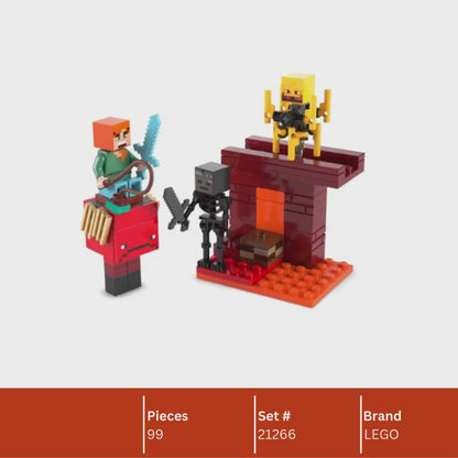 LEGO 21266 The Nether Lava Battle | 99 PCS