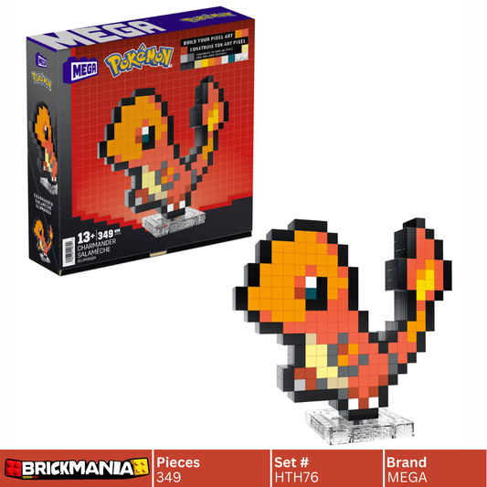 MEGA HTH76 Pokémon Charmander Building Set | 349 PCS