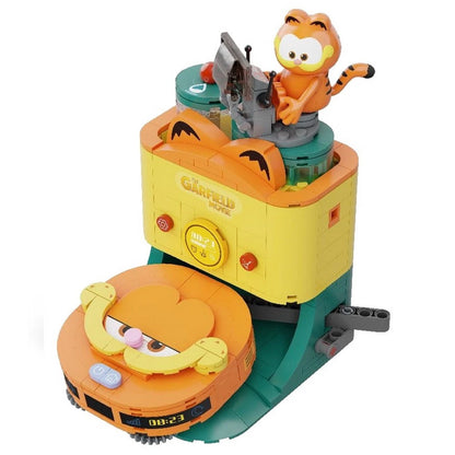 Pantasy 86823 Garfield Robot Vacuum Building Toy Set | 300 PCS
