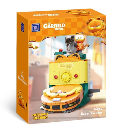 Pantasy 86823 Garfield Robot Vacuum Building Toy Set | 300 PCS