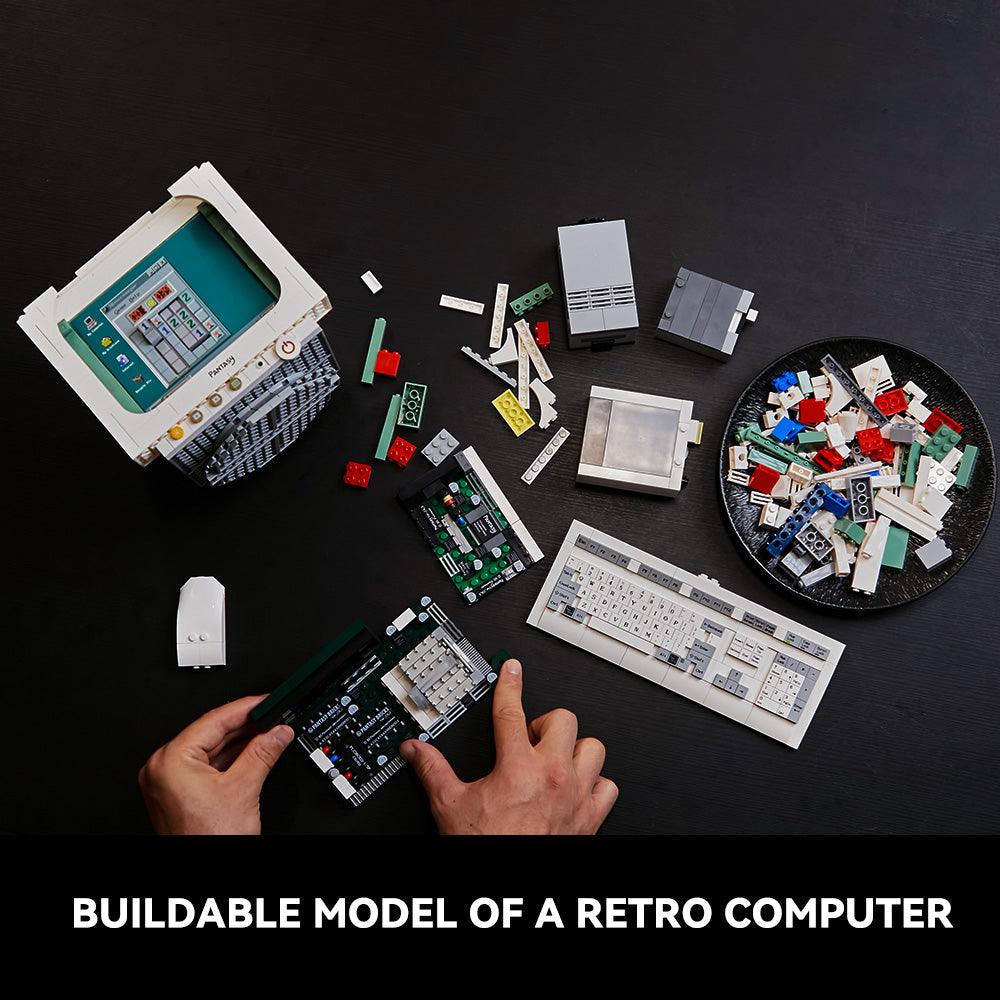 Pantasy 85005 Retro Collection Retro 90s PC Building Toy Set | 1634 PCS