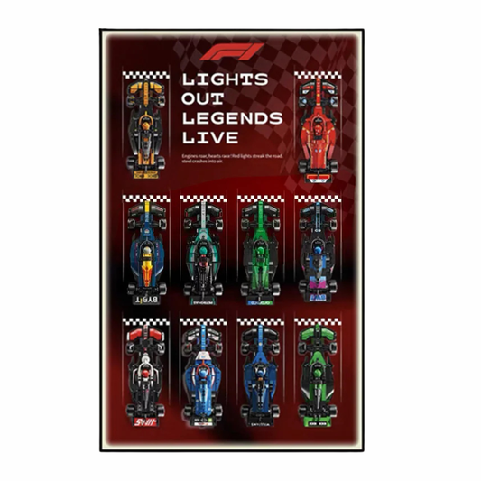 Lego Wall Mount For Formula 1